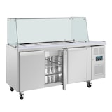 thumbnail of Polar U-Serie Premium Dreitürige Saladette Thekenkühlschrank Polar U-Serie