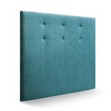 thumbnail of Cabecero De Cama Bruselas SUEÑOSZZZ Cabecero Para Camas De 135 (145 x 120 cm) Tapizado En Tela Turquesa