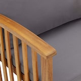 thumbnail of vidaXL 4-tlg. Garten-Lounge-Set mit Auflagen Massivholz Akazie