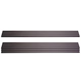 thumbnail of Set di 4 doghe per la recinzione in WPC Sarthe, pannelli frangivento, circa 1 mq ~ 180 cm, antracite