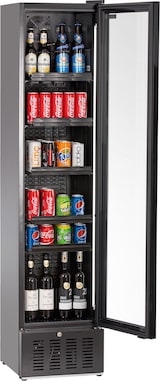 thumbnail of Glastürkühlschrank KBS 316 G Slim schwarz