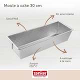 thumbnail of Moule à cake 30 cm Zenker Silver