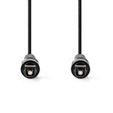 thumbnail of Nedis Optisches Audiokabel - Toslink Stecker - Toslink Stecker - 1.00 m - Rund - PVC - Schwarz - Box