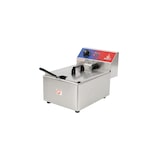 thumbnail of Gasfrit – Elektrische friteuse 8 liter zonder aftapkraan, 3000 W, met hoogwaardige E.G.O-thermostaat