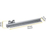 thumbnail of Porte-cravates latéral extractible pour armoire Emuca