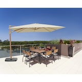 thumbnail of METRO PROFESSIONAL Peso para sombrilla, plástico, 105 x 105 cm, 100-160 kg, negro