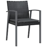 thumbnail of vidaXL 7-tlg. Garten-Essgruppe mit Kissen Poly Rattan und Stahl