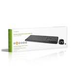 thumbnail of Kit Clavier Et Souris Sans Fil Connexion Usb Qwerty Usage Non Intensif Nedis