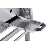 thumbnail of METRO PROFESSIONAL Barbacoa de gas con 8 quemadores, acero inoxidable, 260 x 65 x 108 cm, plegable, con 4 ruedas, con funda protectora,  plateado