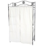 thumbnail of Bengaleiro de metal Genebra, bengaleiro armário prateleira de metal 172x100x43cm ~ com cortina