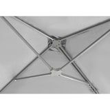 thumbnail of METRO PROFESSIONAL Parasol à 4 têtes TOMOKO, aluminium / polyester, 4 x 4 m, protection UV50+, hydrofuge, argent / platine