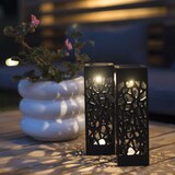 thumbnail of LED  Solar Laternen hängend stehend H:11cm Terasse Garten 3St.