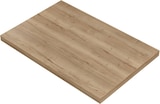 thumbnail of Bistrotisch XL 48 mm | 120x70 cm | Eiche Rustikal | Edelstahl Gestell