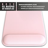 thumbnail of CSL Gaming Mauspad, Office Mousepad mit Gelkissen mit & Handgelenkauflage, 22,5 x 28 cm, rosa