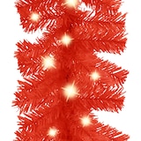 thumbnail of Weihnachtsgirlande mit LED-Lichtern 10 m Rot
