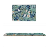 thumbnail of Relaxdays Fußmatte Kokos, Schwalben-Motiv, Fußabtreter 40x60 cm, wetterfest, Türvorleger innen & außen, mehrfarbig