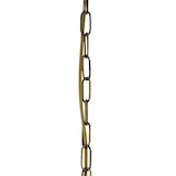 thumbnail of Lustre AMANDA latão antigo aço macio 6x E14 até 60 W | LE91446