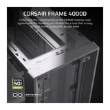 thumbnail of Boîtier Pc - Corsair - Série Frame 4000d - Moyen-tour - Blanc