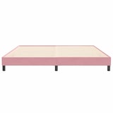 thumbnail of vidaXL Boxspringbett ohne Matratze Rosa 200x220 cm Samt