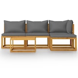 thumbnail of vidaXL 5-tlg. Garten-Lounge-Set mit Auflagen Massivholz Akazie