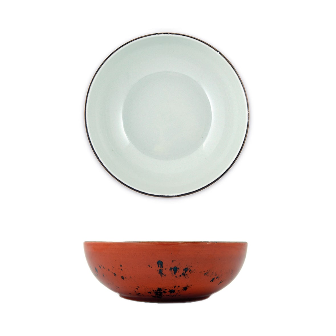 6 Ensaladeras 20,5cm Tierra