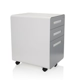 thumbnail of Rollcontainer COLOR PLUS I Metall weiß / grau hjh OFFICE