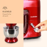 thumbnail of Klarstein Lucia Küchenmaschine 3-in-1 1800 W / 2,7 PS 5 Ltr Edelstahl BPA-frei Rot