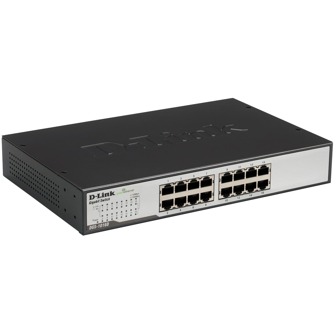 Switch D-Link DGS-1016D 16 porte Gigabit