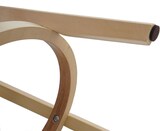 thumbnail of 2er-Set Barhocker Navan, Barstuhl Tresenhocker, Holz Kunstleder drehbar ~ schwarz, helle Beine