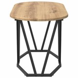 thumbnail of vidaXL Couchtisch Artisan-Eiche 80 x 40 x 40.5 cm Sperrholz und Metall