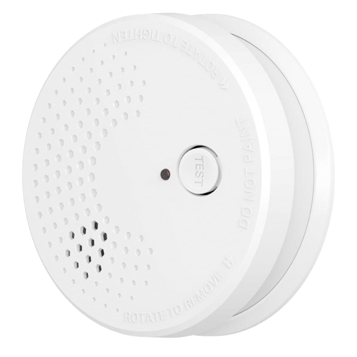 1x Rauchmelder, BSI zertifiziert nach DIN EN14604 inkl. 9V Batterie - Rauchwarnmelder Brandmelder Feuermelder