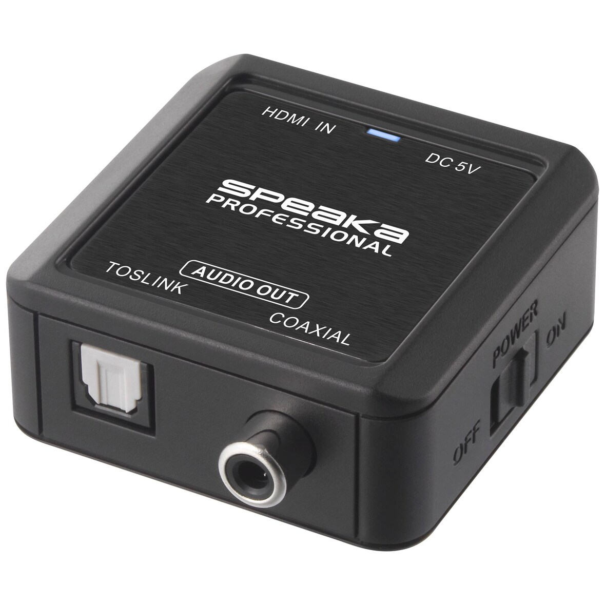 SpeaKa Professional Audio Konverter [HDMI - Koaxial, Toslink] SP-10094288