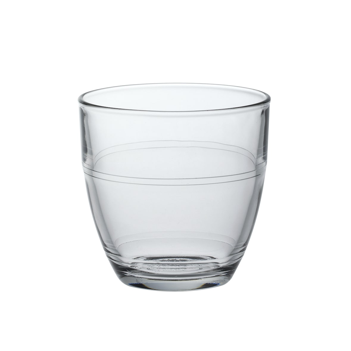 Duralex 1016AC04A0111 Gigogne Trinkglas, Wasserglas, Saftglas, 160ml, Glas, transparent, 4 Stück