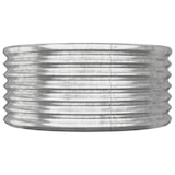 thumbnail of vidaXL Pflanzkübel Verzinkter Stahl 80x80x36 cm Silber