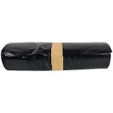 thumbnail of Rouleau de sacs poubelle noir avec lien de fermeture (130L) - Vendu par 100
