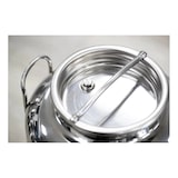 thumbnail of Sansone il gioiello, contenitore bidone olio da 3 litri in acciaio 18/10 con rubinetto e stand