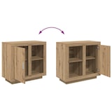 thumbnail of vidaXL Sideboard Artisan-Eiche 40 x 80 x 75 cm Holzwerkstoff