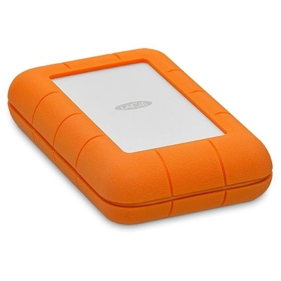 Disque Dur Portable Lacie Rugged 4 To Usb C Orange