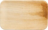 thumbnail of greenbox - Palmblatt-Teller, naturbelassen, 25 x 15 cm, rechteckig, 25 St.