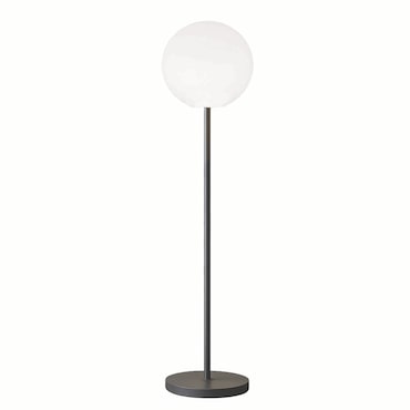 Lumisky Lampadaire extérieur sans fil LUNY TALL H150cm Polyéthylène Gris