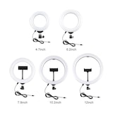 thumbnail of Kit Vlogging Ring Light 16cm Avec Trépied Et Support Double Téléphone YONIS