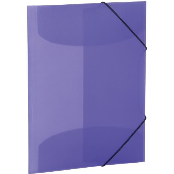 Sammelmappe A4 PP transluzent violett