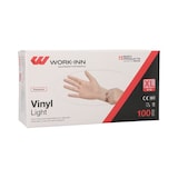 thumbnail of 1000 `WORK-INN` Handschuhe, Vinyl gepudert `Light` transparent Größe XL