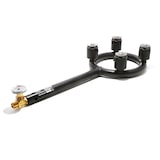 thumbnail of Hochleistungsbrenner 27 kW / Propan Turbo Hockerkocher - Gaskocher  (z.B. für Bierbrauen, Wurstkessel,  Gulaschkanone) Gasbrenner f. Kochkessel