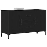 thumbnail of vidaXL Schwarzer Eichen-Sideboard - 100 x 36 x 60 cm - Aus Engineered Wood hergestellt