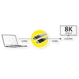 thumbnail of VALUE 8K HDMI Ultra HD Kabel mit Ethernet, flach, ST/ST, schwarz, 3 m