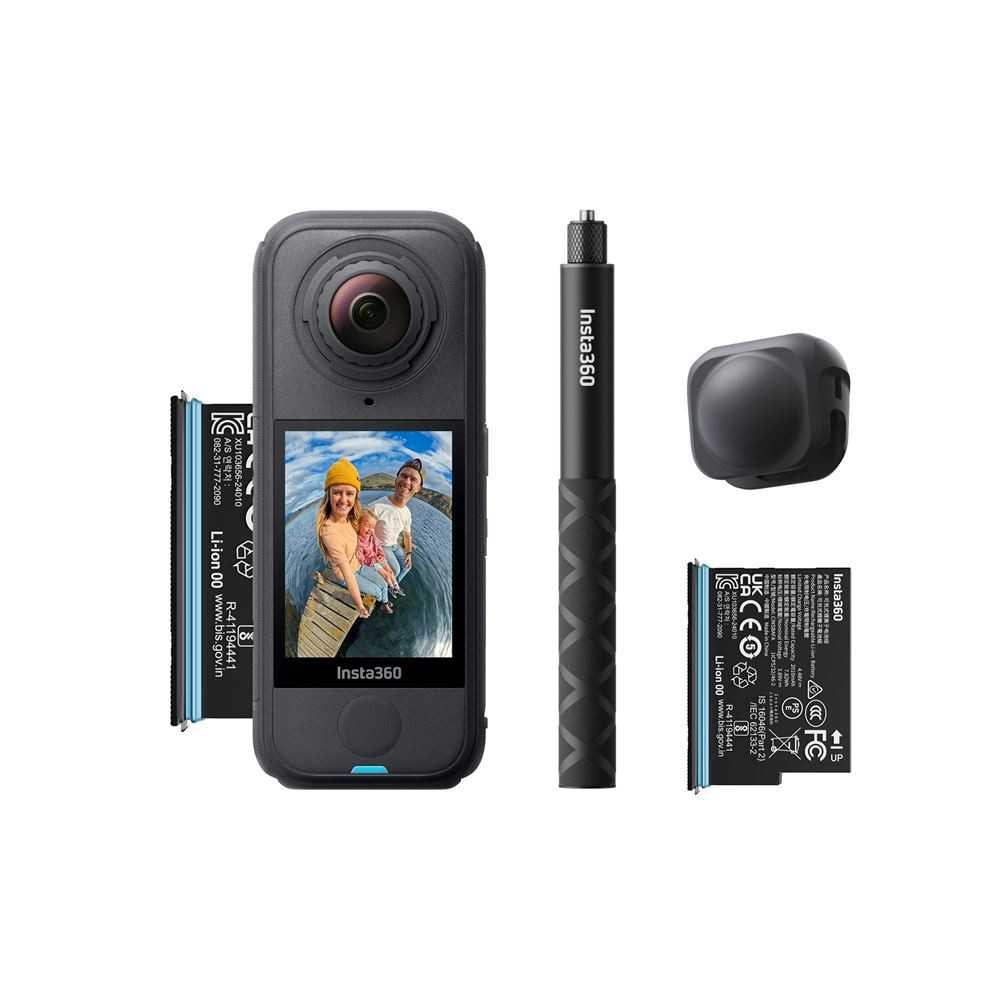 Insta360 X4 Air Caméra 360 plastique Noir graphite 46 x 113,8 x 37 mm Insta360