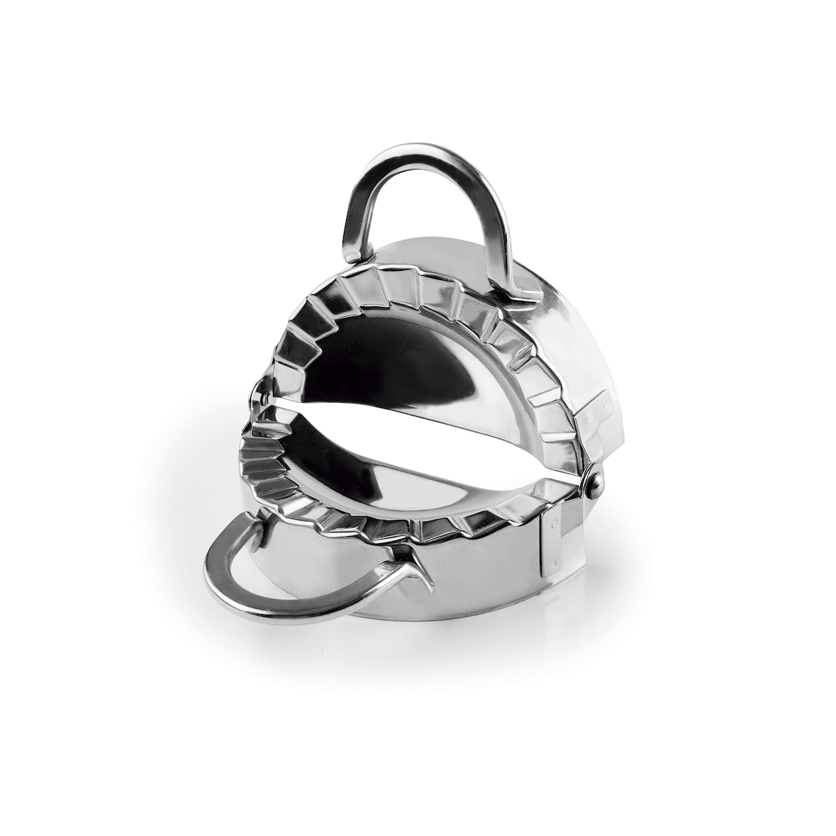 Moule à chaussons   12 cm -  Argent Autre Inox Ibili