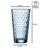 thumbnail of Ritzenhoff & Breker Favo Krug- und Longdrinkglasset 7-teilig blau