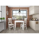 thumbnail of Gepolsterter Massivholz-Stuhl Küchenstuhl Esszimmerstuhl in taupe V-90.71-25WP03